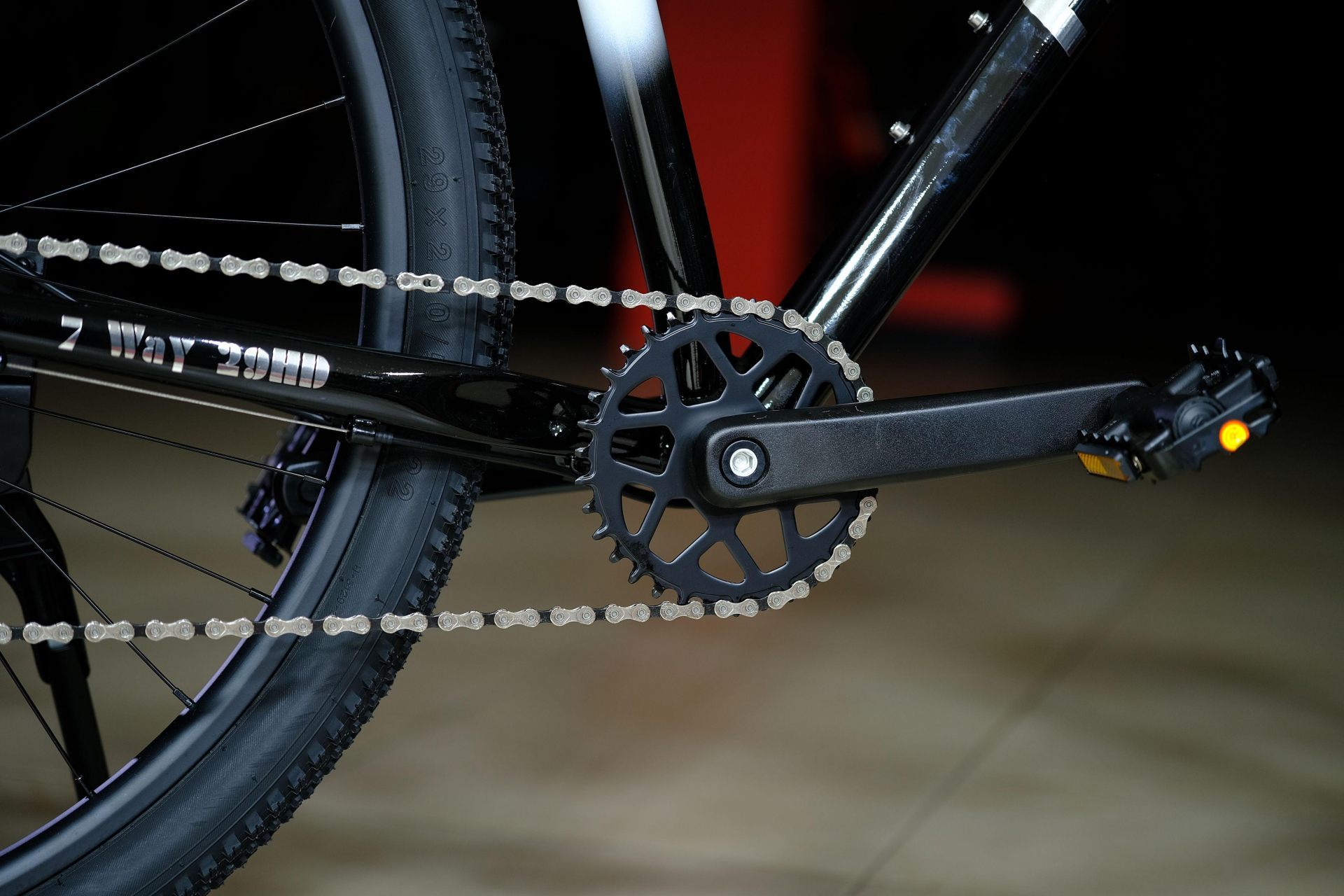 Система (шатун)  Prowheel CY-10 NW 34T Narrow Wide
 HOKE 7 Way 29 HD матовый чёрный 21