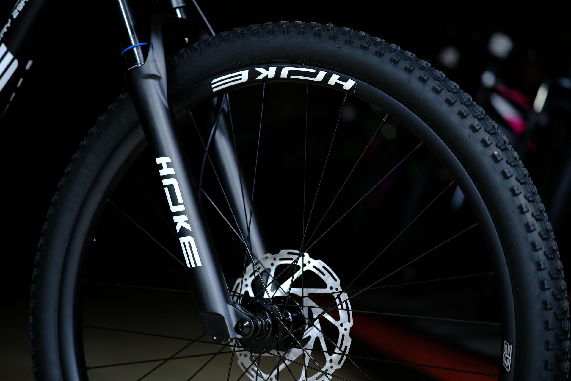Обод 29 двойной усиленный ширина 36 mm, втулки алюминиевые на промах и осях HOKE 11 Way 29 HD матовый чёрный-белый 21